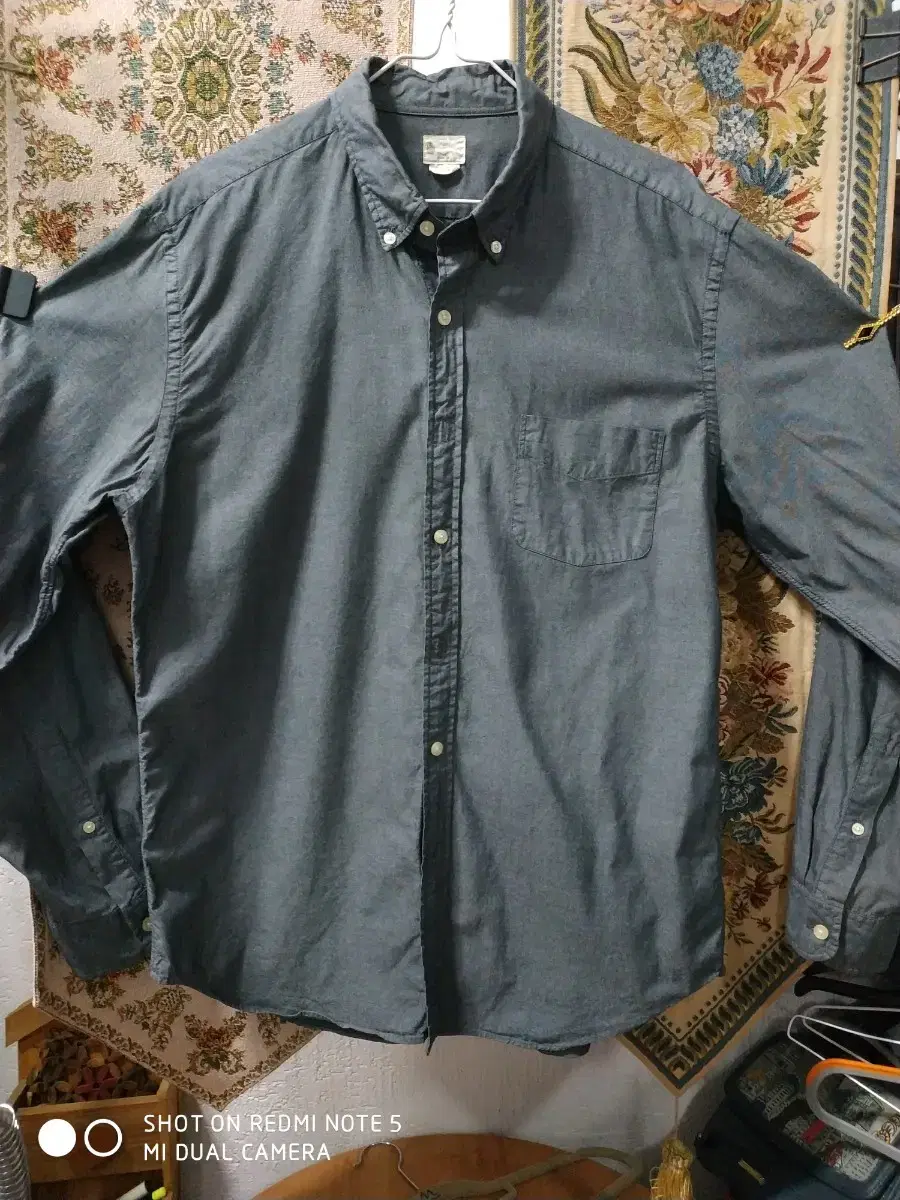 L Jake Llew Cotton oxford shirt