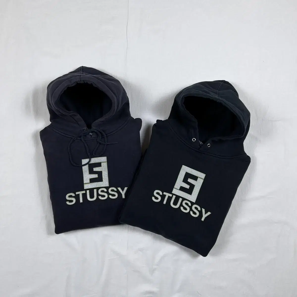 90s 스투시 stussy 펜디 모노그램 주카 패러디 스웻 후드티