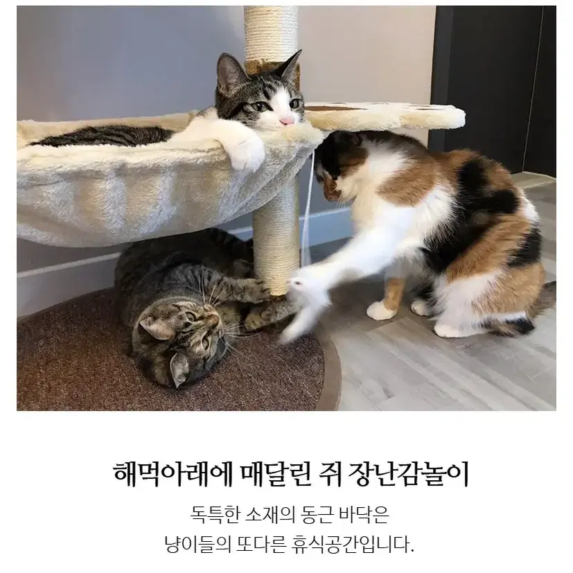 (새상품) 고양이 해먹 캣 타워 침대 텐트