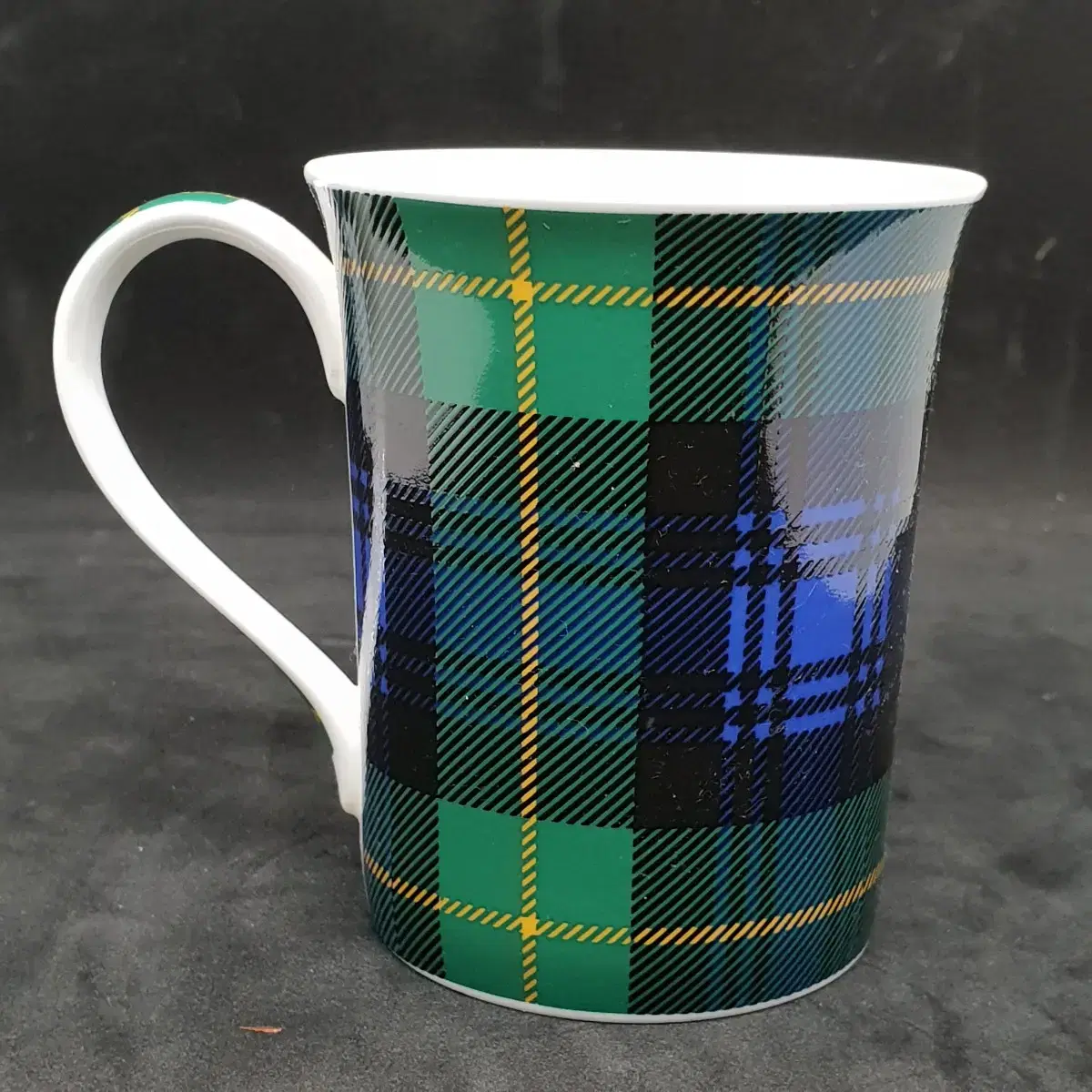 새상품 1990년대 영국 명품 로얄켄달 TARTAN 머그 Gordon