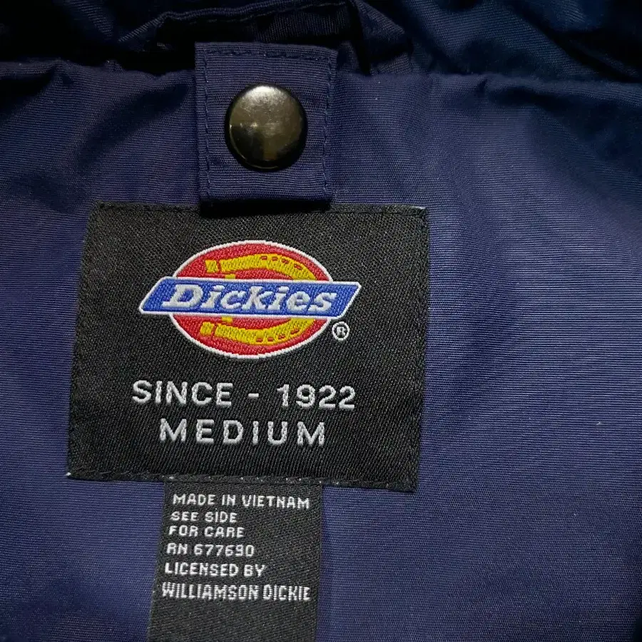 105)디키즈 dickies 이중지퍼 바람막이자켓점퍼