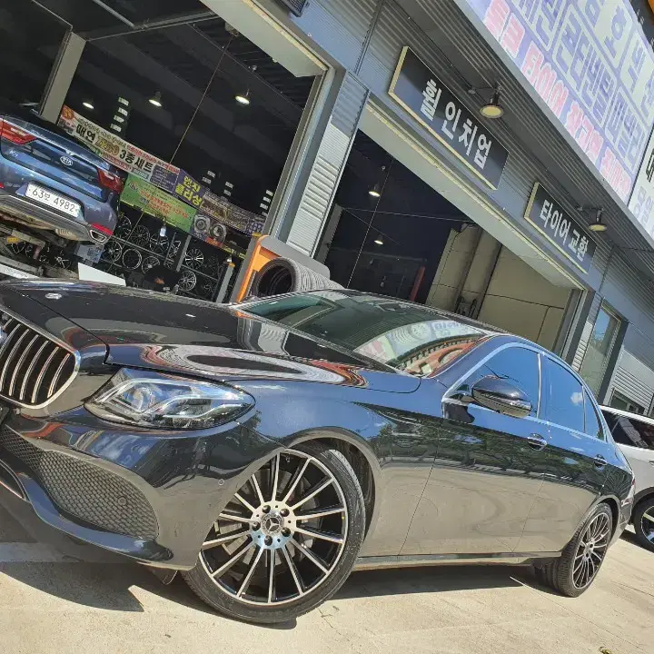 벤츠 S63AMG 스타일 마차휠 18,19인치휠 판매