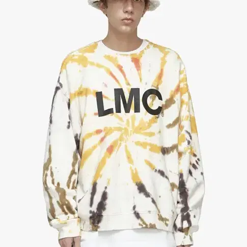 엘엠씨LMC TIE DYE OG WHEELSWEATSHIRT yellow