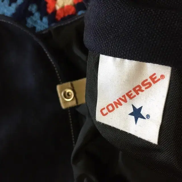 아메카지 converse 컨버스 잭퍼셀 네이비 크로스백