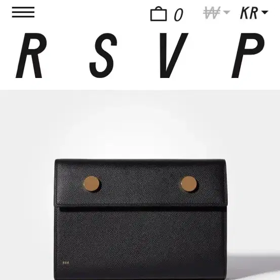 rsvp 가방 블랙