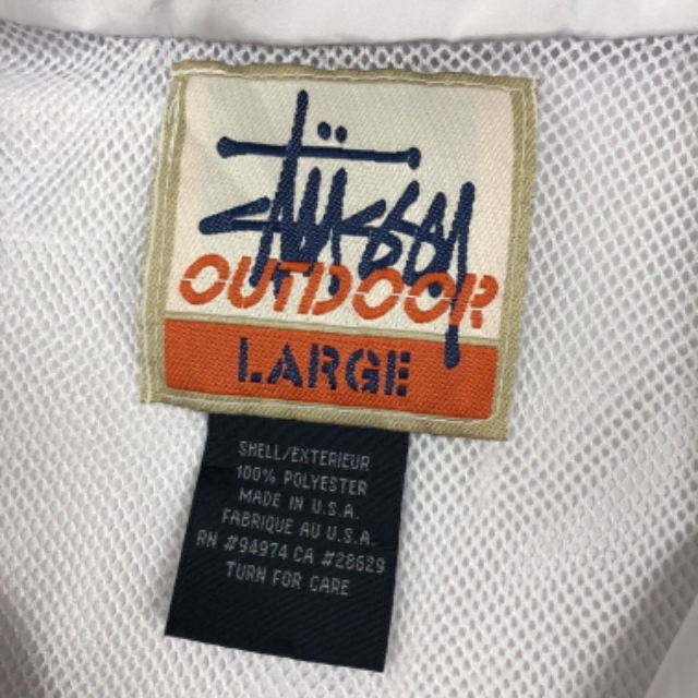 90s 스투시 stussy 아웃도어 빅로고 바람막이 자켓