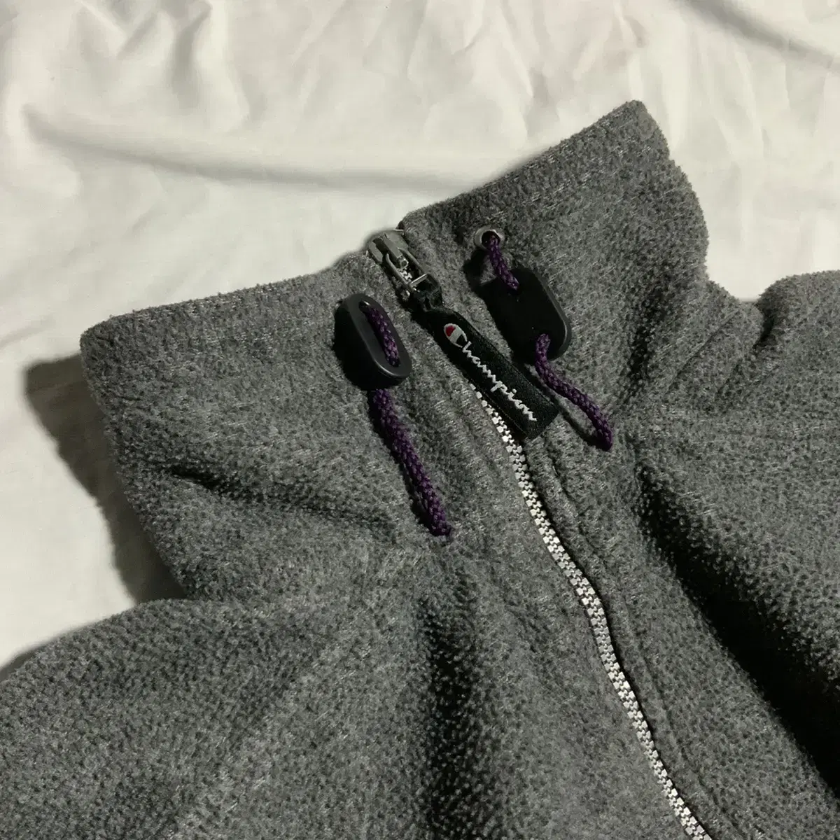 Champion half zip-up fleece Sz M