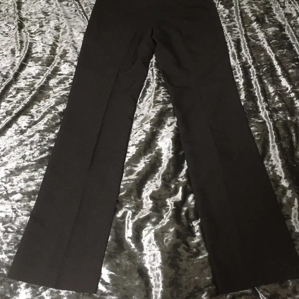 SLIM FIT BLACK SLACKS