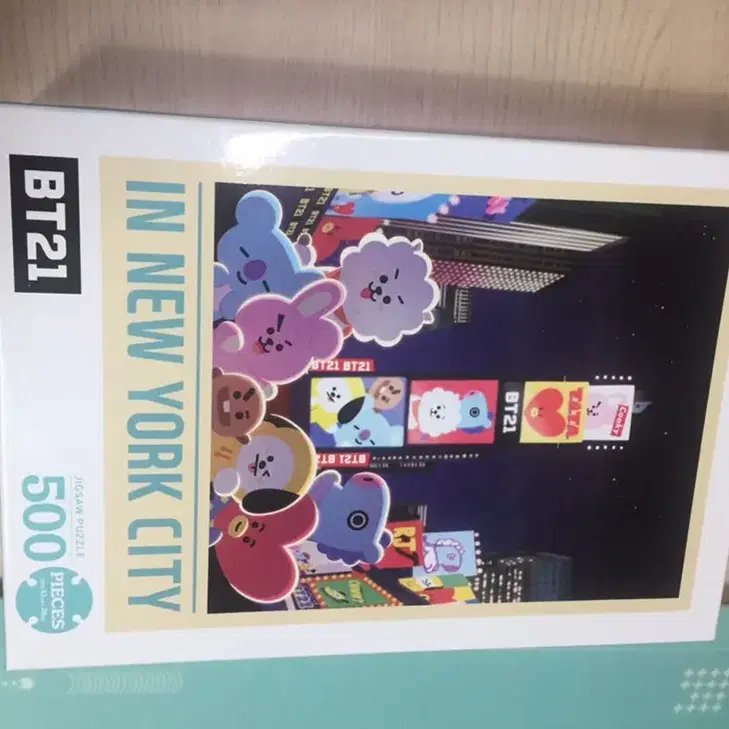 방탄소년단 BTS BT21 퍼즐 머스터 데스크패드