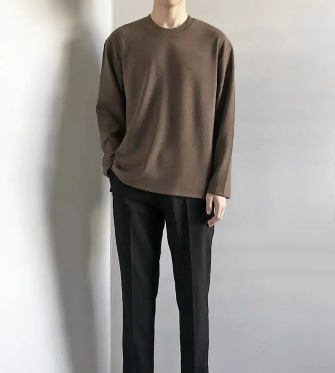 U-PING WARM KNIT T-SHIRT-TYPE WARM KNIT CHOCO m Sell