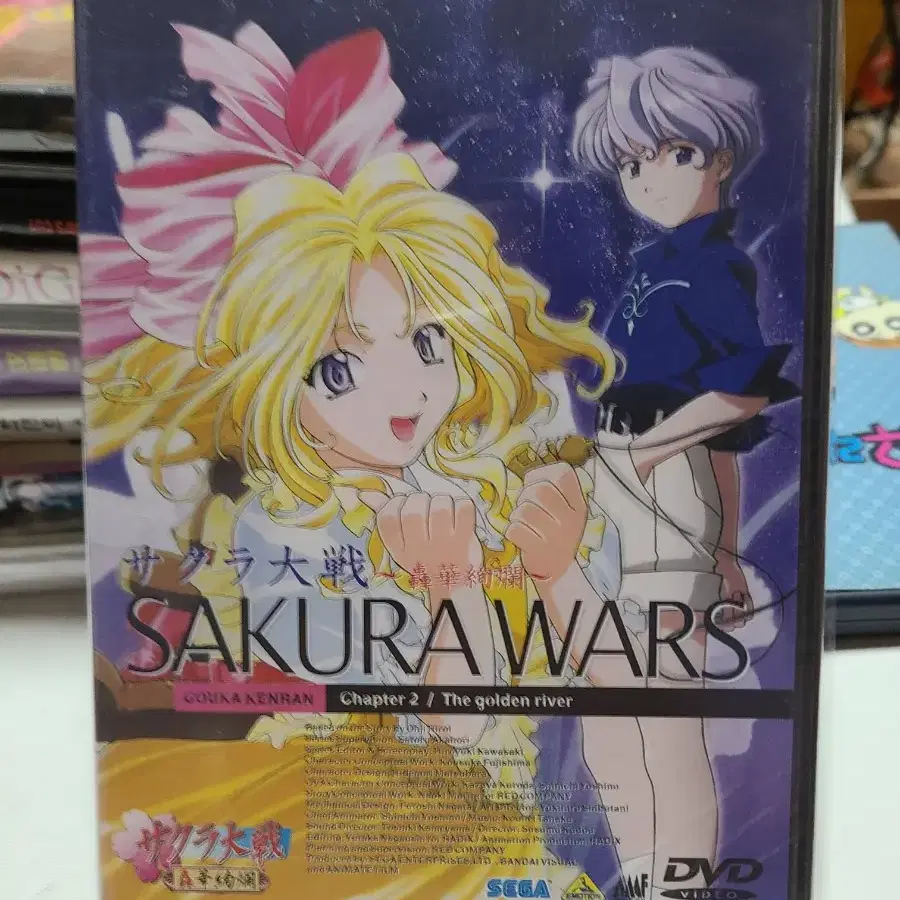 DVD SAKURA WAR 제2화 한글무자막 미개봉