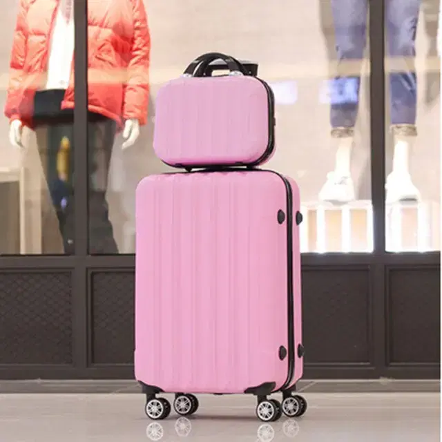 Real-life lightweight travel fashion hard-case suitcase set 20-28-inch large capacity