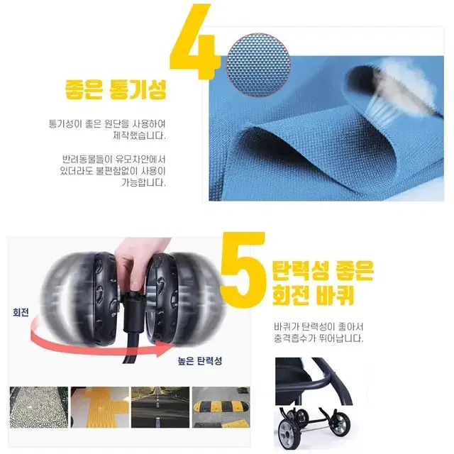 [무료배송] 반려동물 유모차 접이식 애견유모차