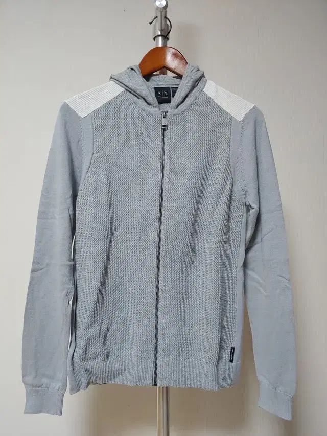 [NEW] Almani Exchange Gray Zip-Up Hoodie