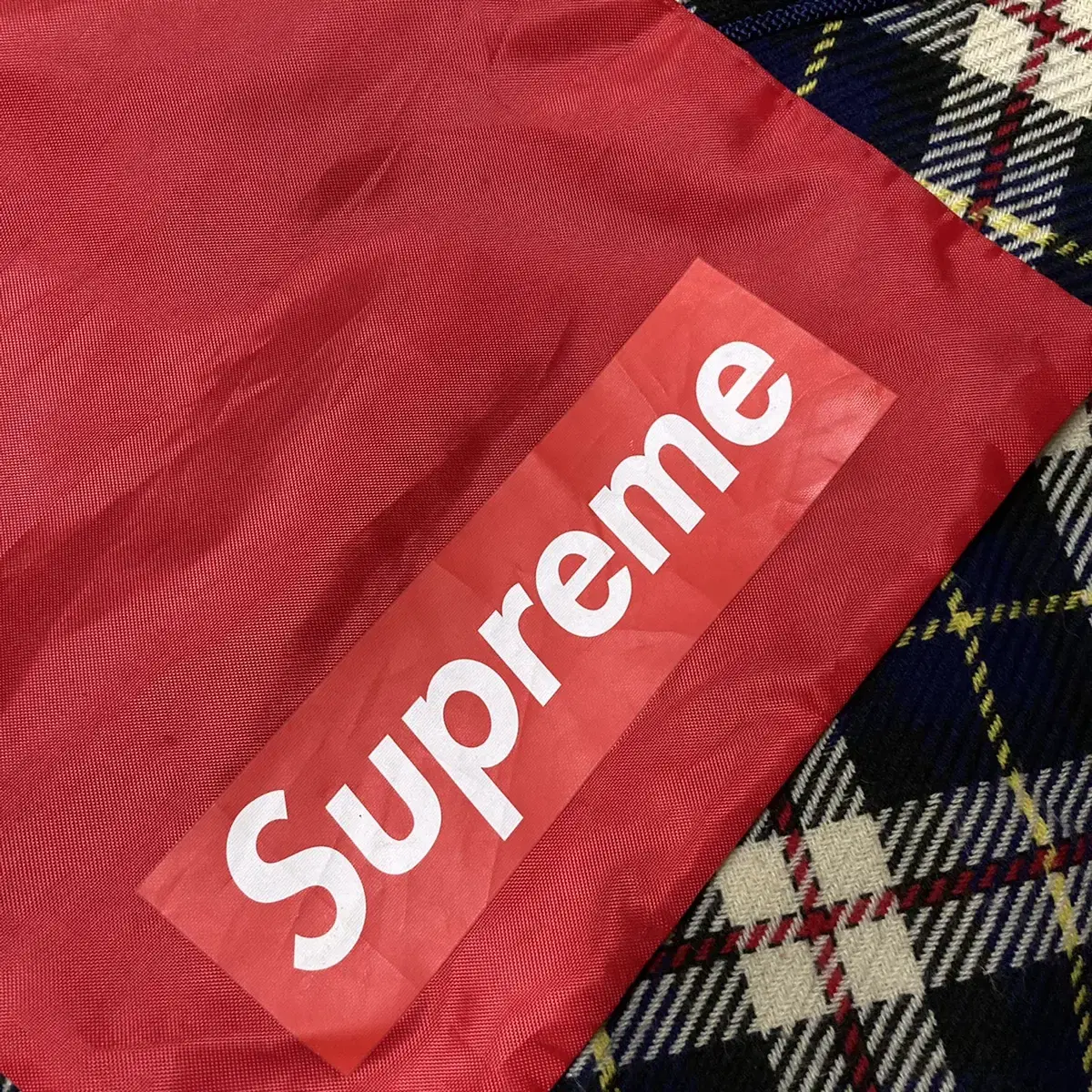 supreme 슈프림 정품 박스 로고 레드 에코백