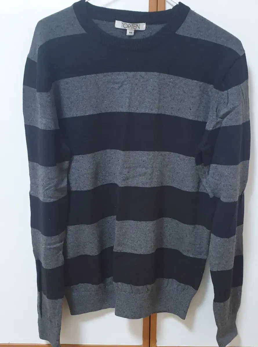 Top Ten Long Sleeve Knit (100/ Black)