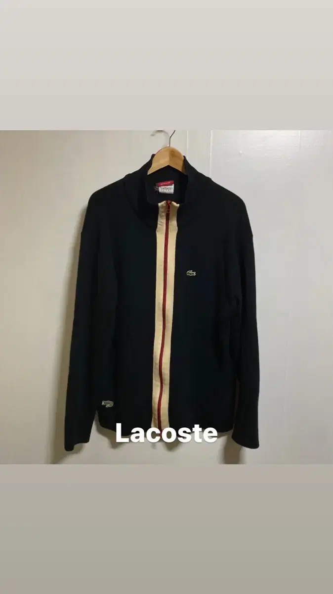 Lacoste full zip knit