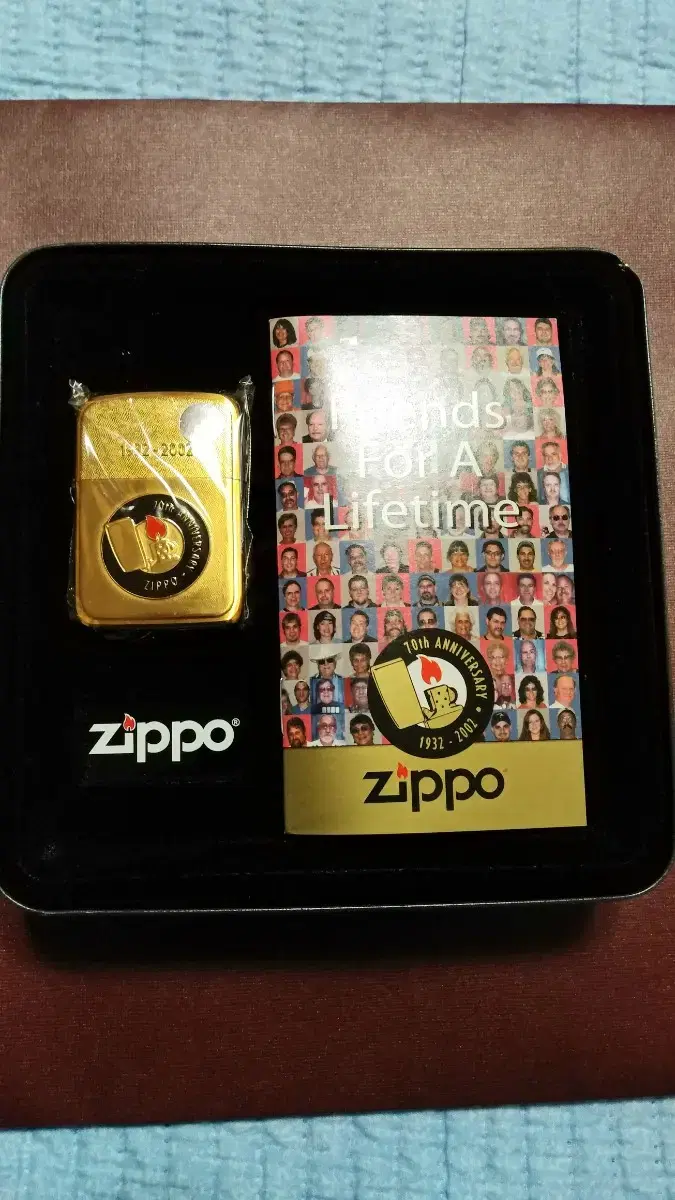 Zippo 70th Anniversary 1932-2002