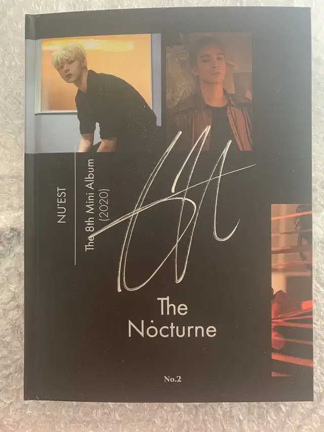 뉴이스트 The Nocturne 사인 앨범