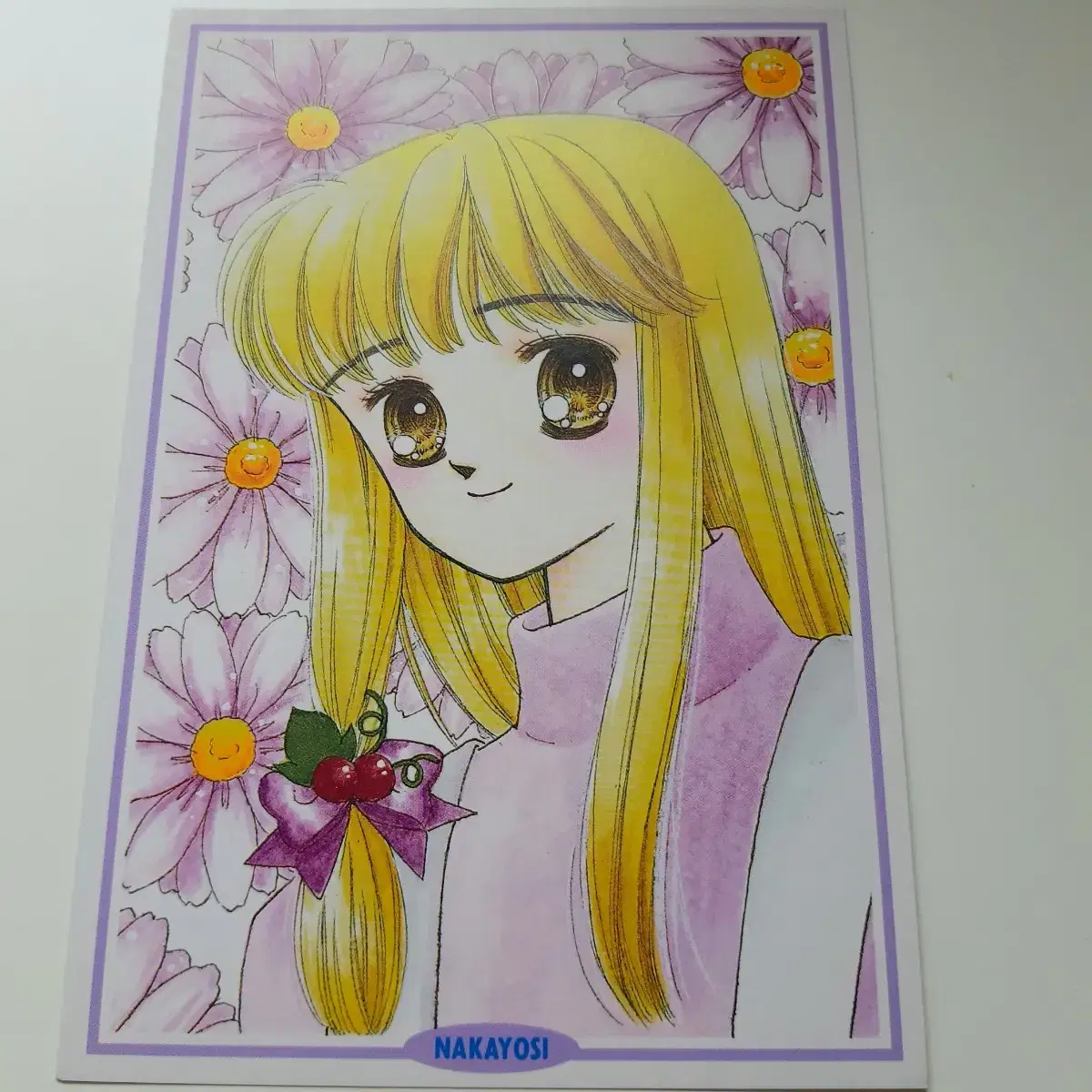 Anime Postcards280 Nakayoshi MagazineRokuchi Chiaki Yagi