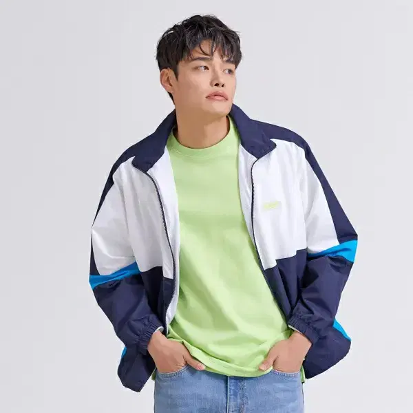 새 옷, 바람막이 윈드 브레이커 이랜드 spao