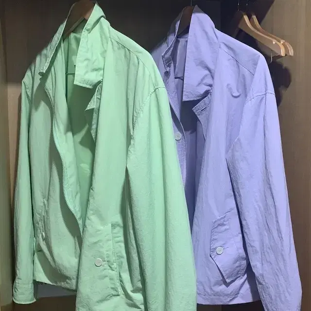 Jacket Nylon Colored Jacket (2color)