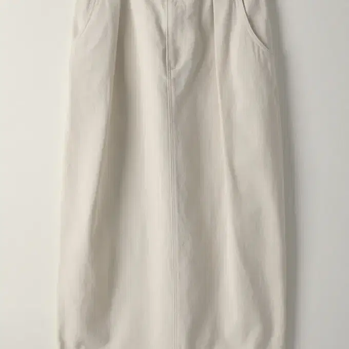 낫띵리튼 cotton volume skirt(ivory)