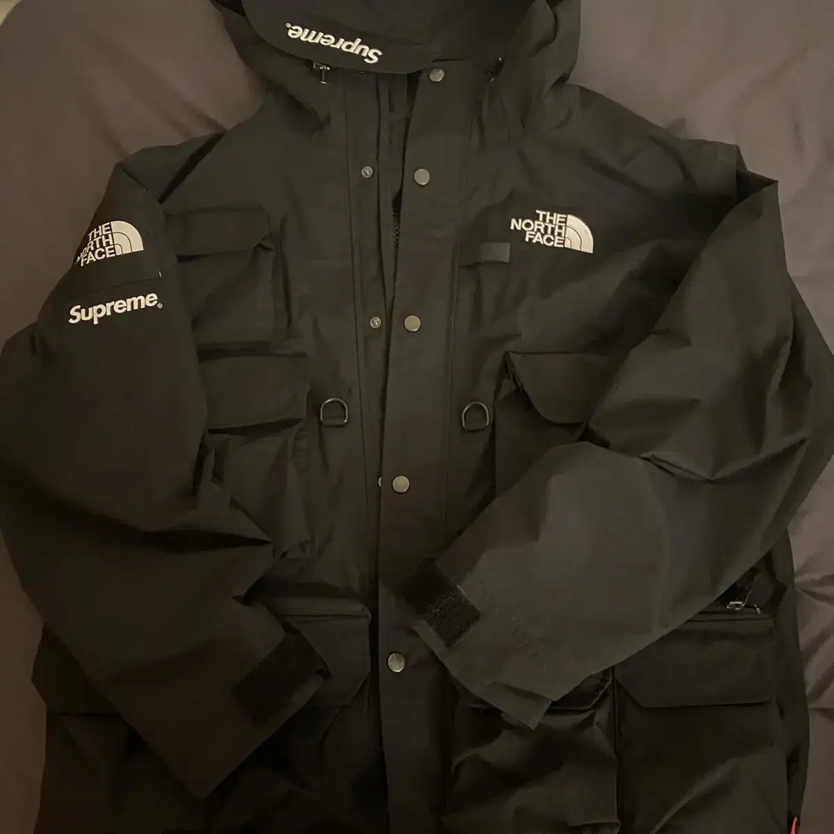 [L] Supreme North Face Car Jacket Black