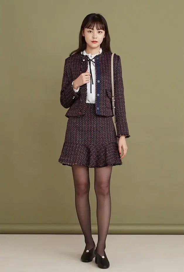 Roem Tweed Two-Piece