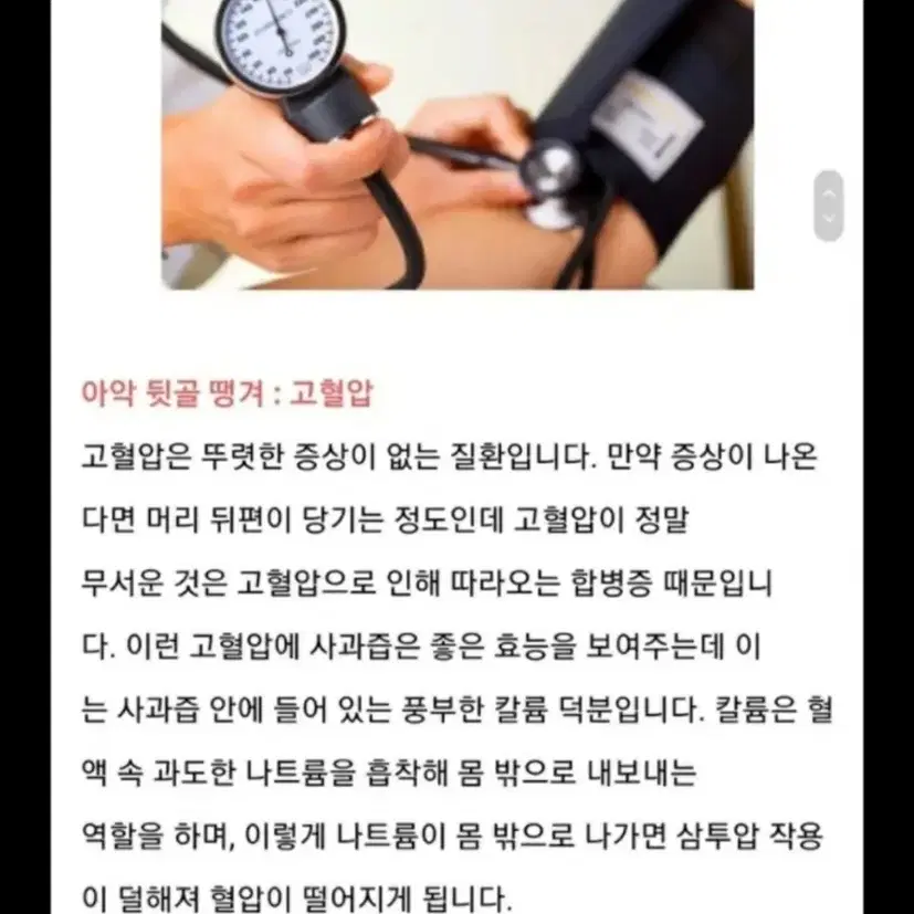 100프로 사과즙