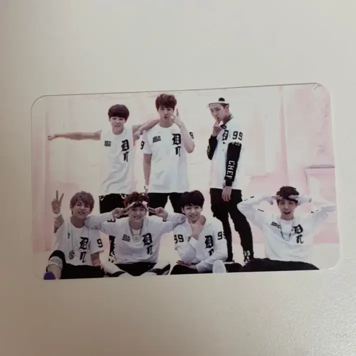 BTS Eno Group Photocard