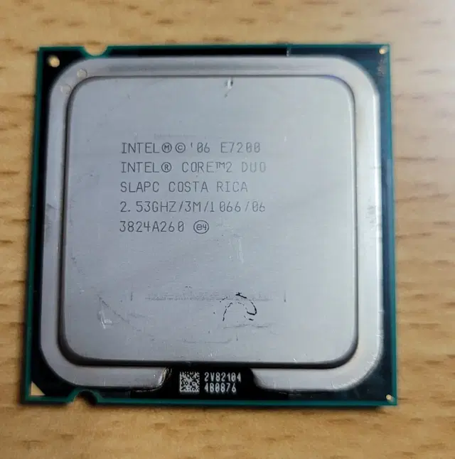 CPU 인텔코어2 듀오 E7200 2.5GHZ 판매해요~~(반택포함)