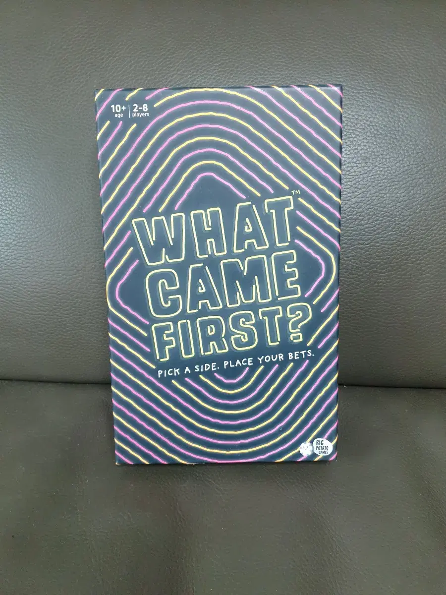 WHAT GAME FIRST Board Game