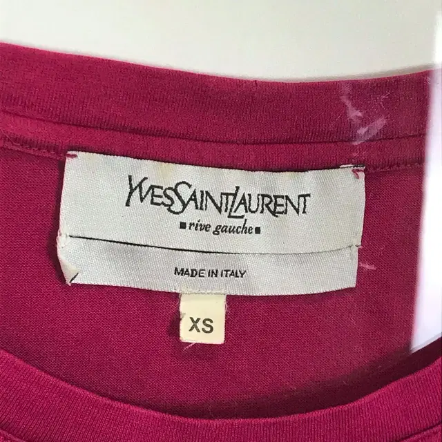 입생로랑 ysl 하트 로고 반팔 티셔츠