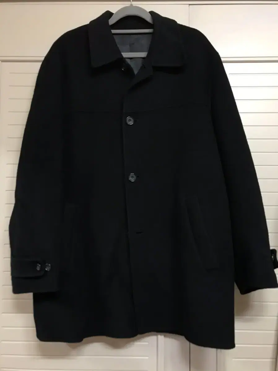 (무배) vintage 80% wool handmade coat 95 size/overfit handmade coat