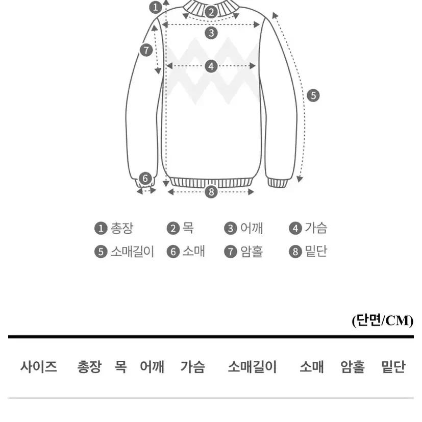 골지 브이넥 니트 소라색