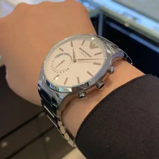 남자 명품 메탈 스마트워치 시계 Emporio Armani