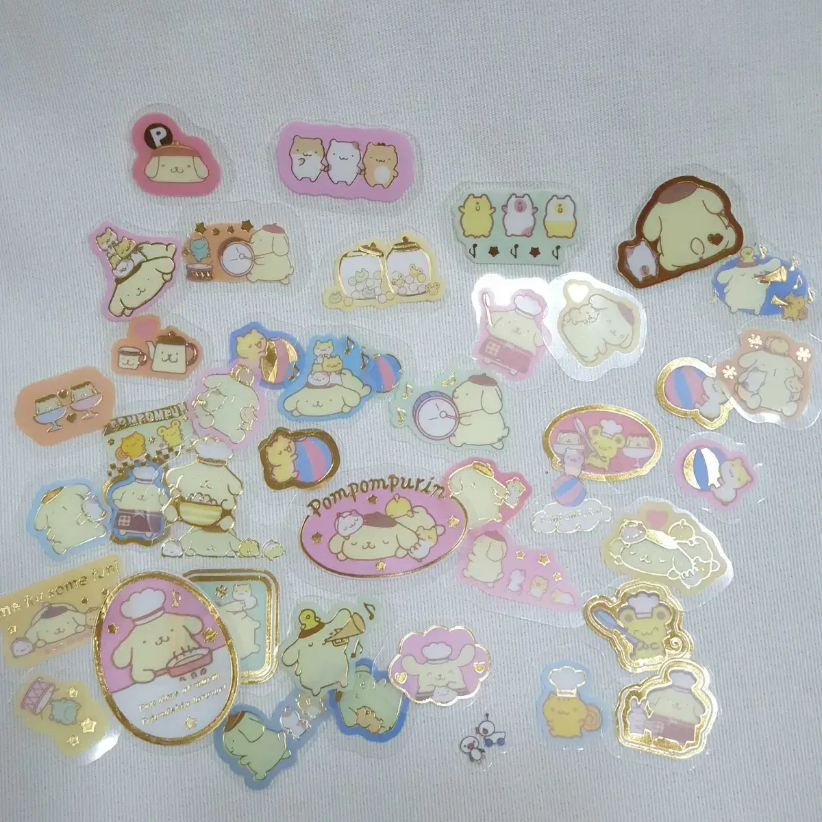 Pompompurin Pieces Sticker,Pompompurin Sticker Pack