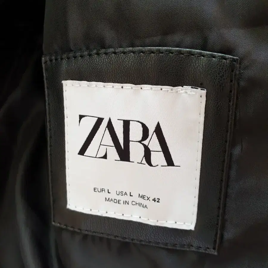 ZARA 자라 가죽자켓