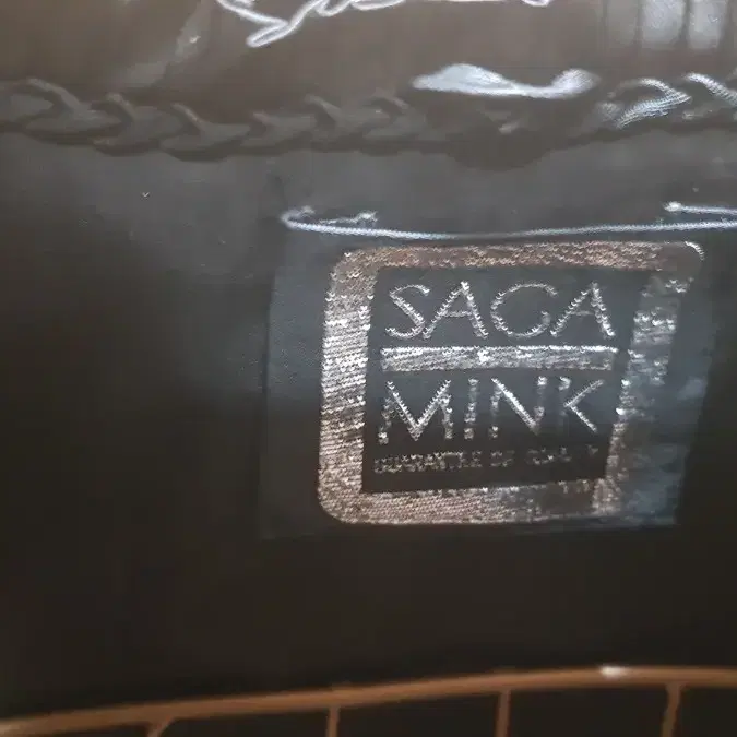 SAGA MINK 사가밍크 코트 66 size