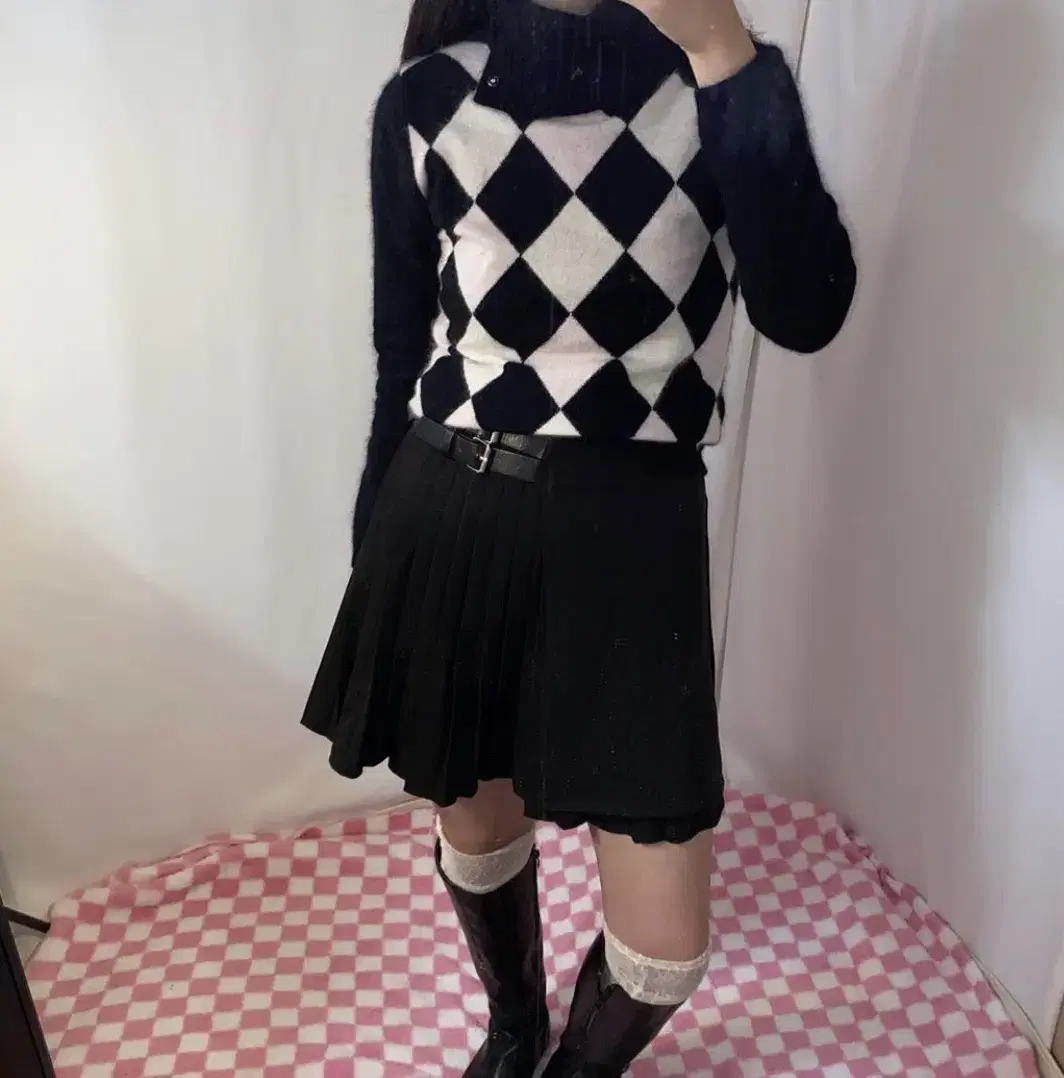 Vintage Argyle Knit