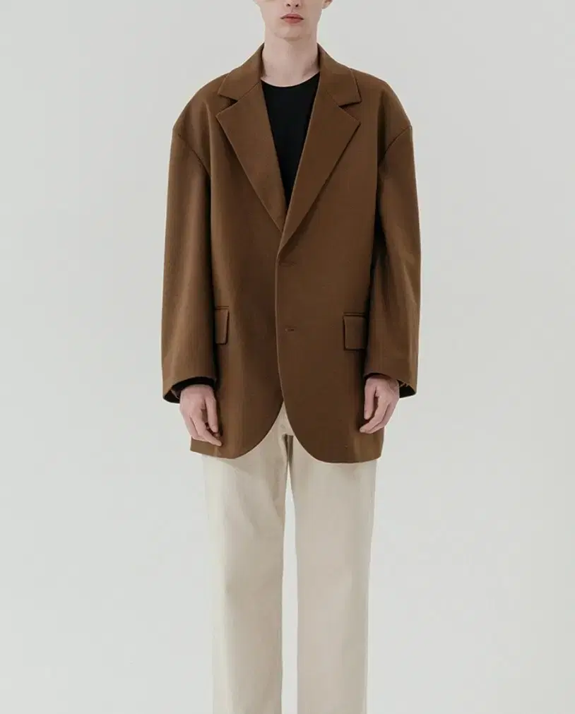 New Arrivals Overcoat Two-button Coat Jacket Brown