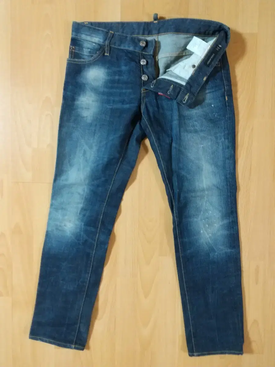 Genuine Disquared2 Slim Fit Straight Fit Jeans 46 (Span 31-32)