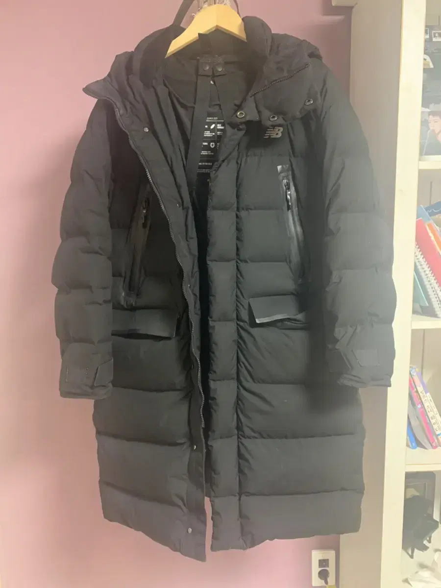 New long-sleeved down jacket