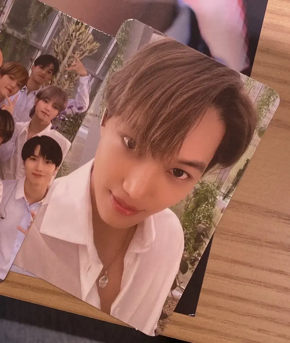 SuperM kai Korean vahn photocard