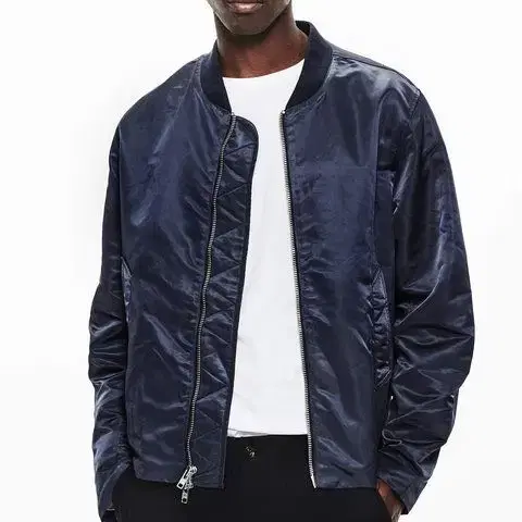 Saturdays NYC Julian satin jacket M