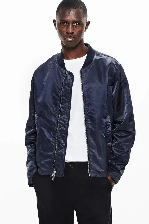 Saturdays NYC Julian satin jacket M