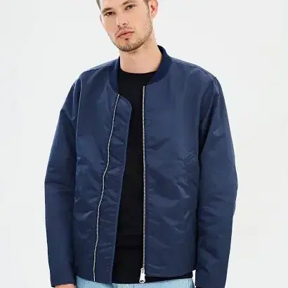 Saturdays NYC Julian satin jacket M