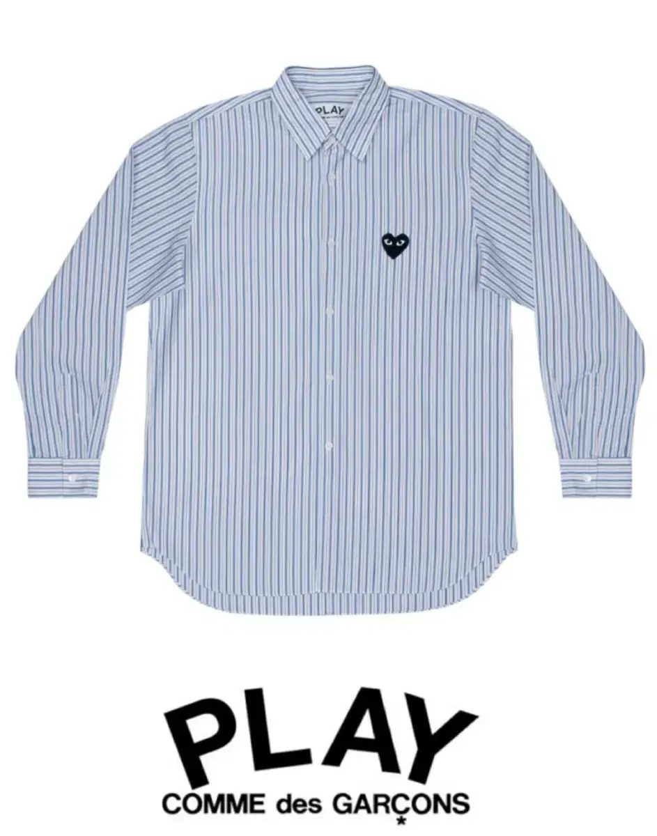 Men's 200% Genuine Comme des Garçons Striped Shirt @1-time wearS