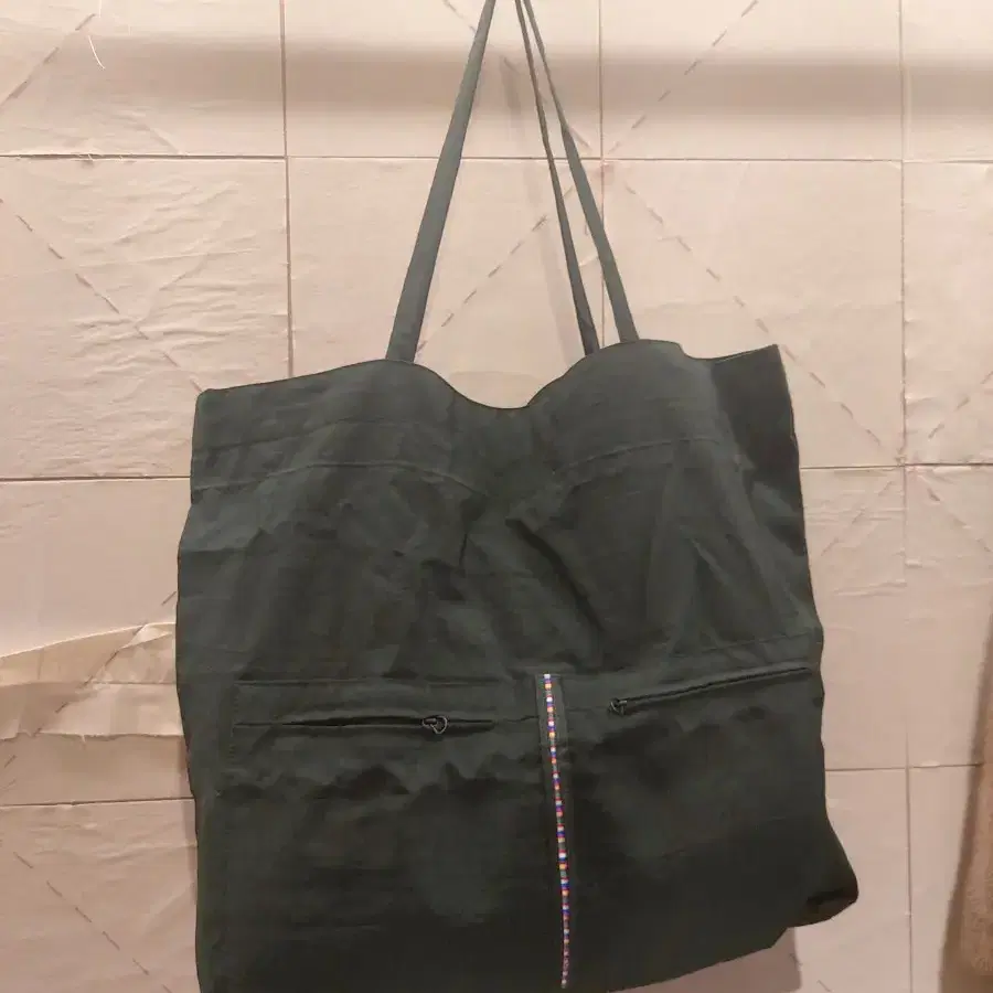 그린 색동 bag